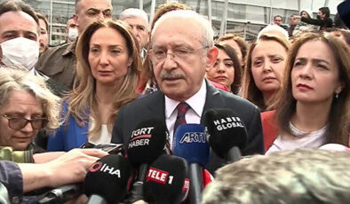 CHP lideri Kılıçdaroğlu Et ve  Süt Kurumu’na alınmadı.