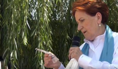 İYİ Parti Genel Başkanı Meral Akşener, Şanlıurfa’da bir çiftçinin kendisine gelen 1 milyon 146 bin liralık elektrik faturasını gösterdiğinde şaşkınlığını gizleyemedi.