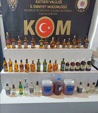 Kayseri’de Sahte Alkol Operasyonu!