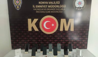 Konya’da gümrük kaçakçılarına operasyon!