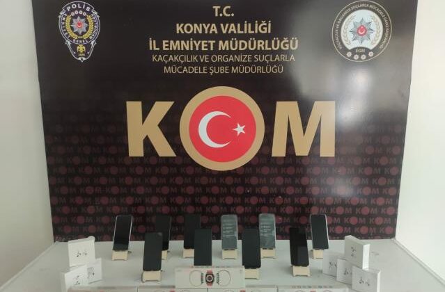 Konya’da gümrük kaçakçılarına operasyon!