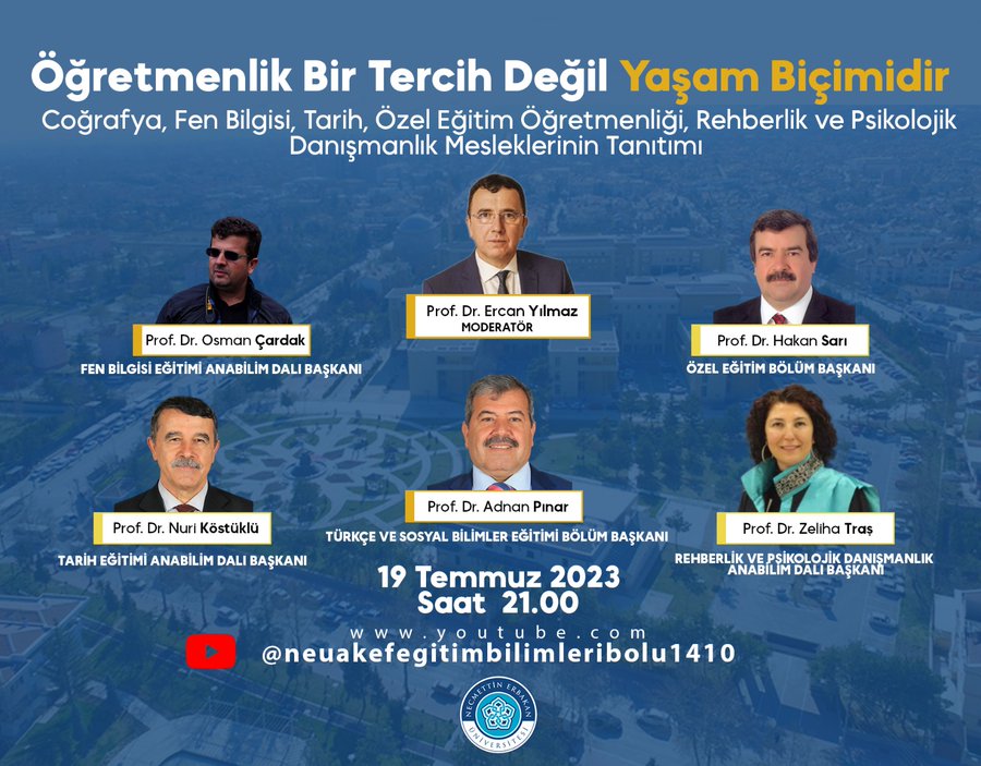 Öğretmenlik bir tercih değil yaşam biçimidir.