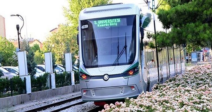 Konya’da Tramvaylar bir süre çalışmayacak!