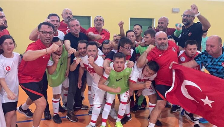 Down Sendromlu Özel Futsal Milli Takımımız Avrupa Şampiyonu oldu