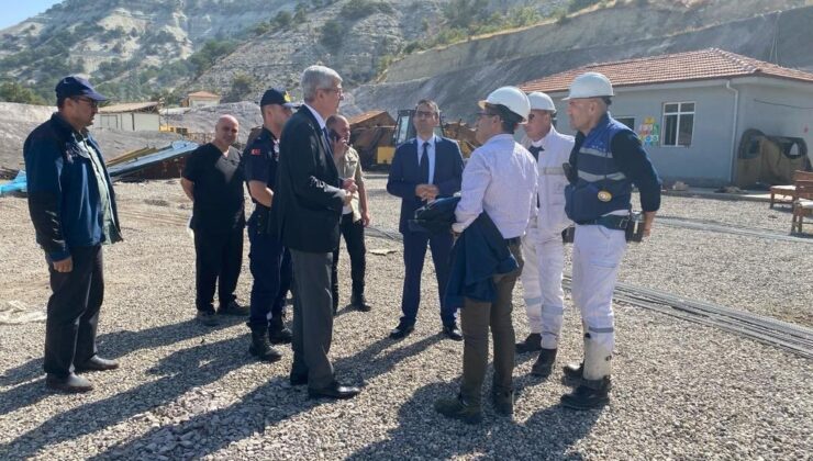 Ankara’nın Beypazarı ilçesinde kömür maden ocağı çöktü