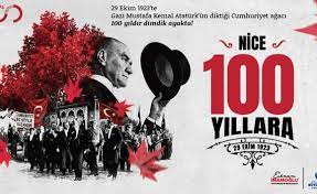 Türkiye Cumhuriyetinin 100. yılı özel etkinliklerle kutlanacak