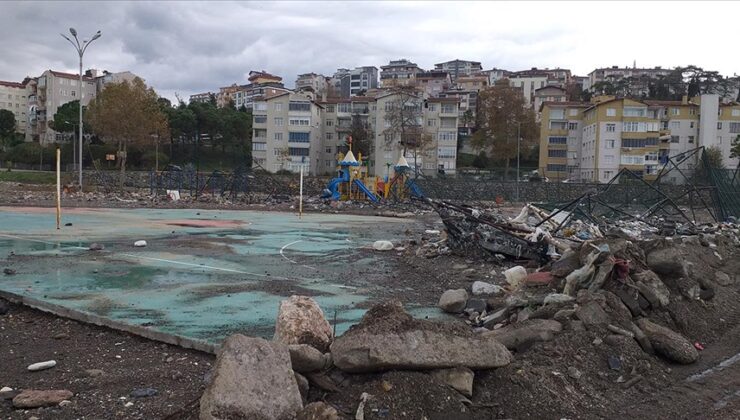 Zonguldak’ta dün etkili olan sağanak ve fırtına hasara sebep oldu