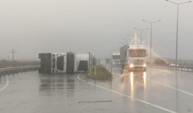 Meteorolojinin şiddetli fırtına haberinin ardından ilk kötü haber sınırdan geldi