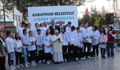 Konya’nın Karapınar ilçesi tarafından bu yıl ikincisi gerçekleştirilen Yemek Yarışması Millet Bahçesi’nde gerçekleştirildi