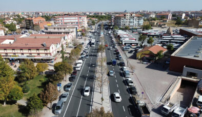 Konya’da yol çalışmaları devam ediyor