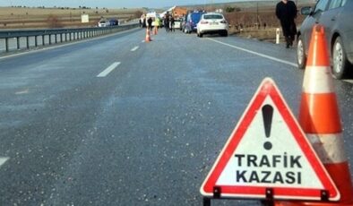 Konya’nın Yunak ilçesinde kaza meydana geldi