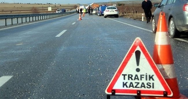 Konya’nın Yunak ilçesinde kaza meydana geldi