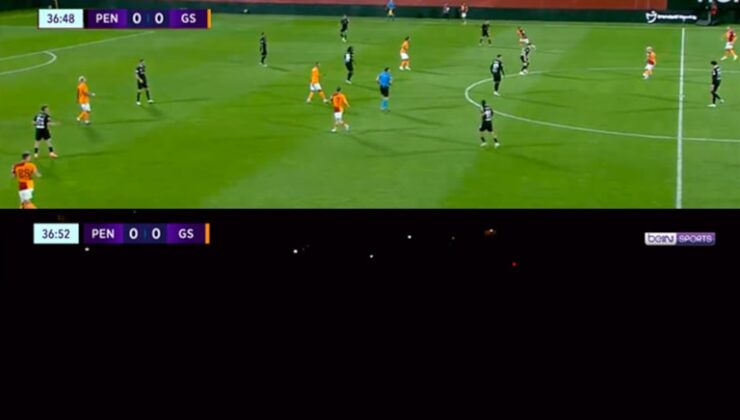 Pendikspor-Galatasaray maçında elektrik kesintisi yaşandı