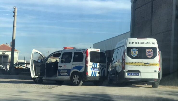 Konya’nın Ereğli ilçesinde iskeleden düşen işçi yaralandı