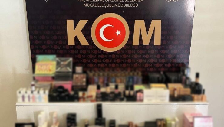 Konya Emniyet Müdürlüğü, ekipleri binlerce gümrük kaçağı ürüne el koydu