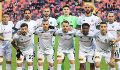 Konyaspor galibiyet hasretine son veremedi