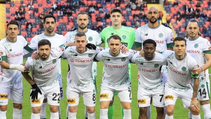 Konyaspor galibiyet hasretine son veremedi