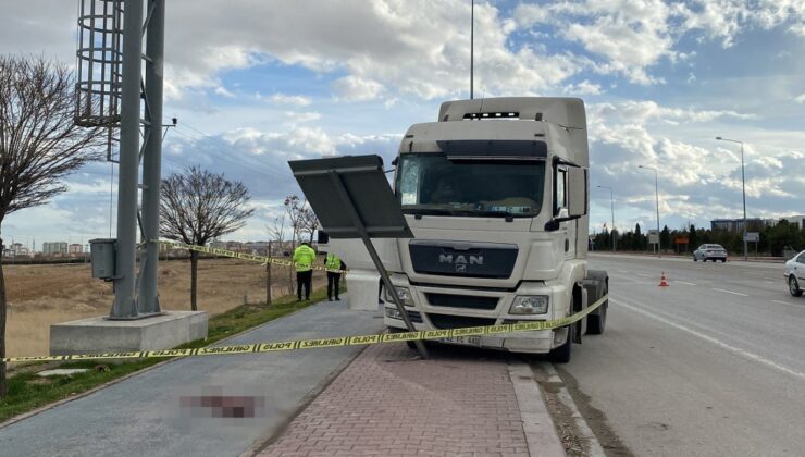 Konya’da kaza! Ağır yaralanan tır sürücüsü hayatını kaybetti
