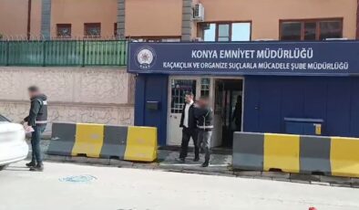 Konya Emniyet Müdürlüğünden operasyon