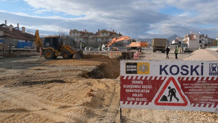 Konya Büyükşehir Belediyesi yol çalışmaları hız kesmeden devam ediyor