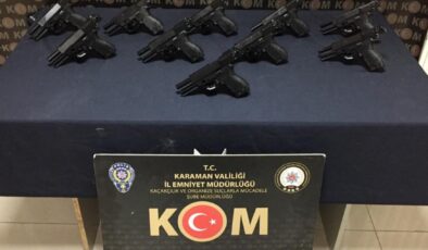 Konya’da silah kaçakçılığı yapan 1 kişi yakalandı