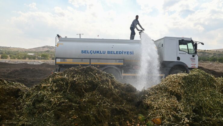 Selçuklu Belediyesi en iyi sürdürülebilirlik projesi ödülünü aldı