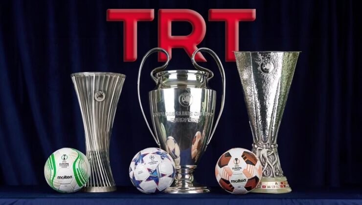 TRT, Avrupa maçlarının yayın haklarını aldığını duyurdu