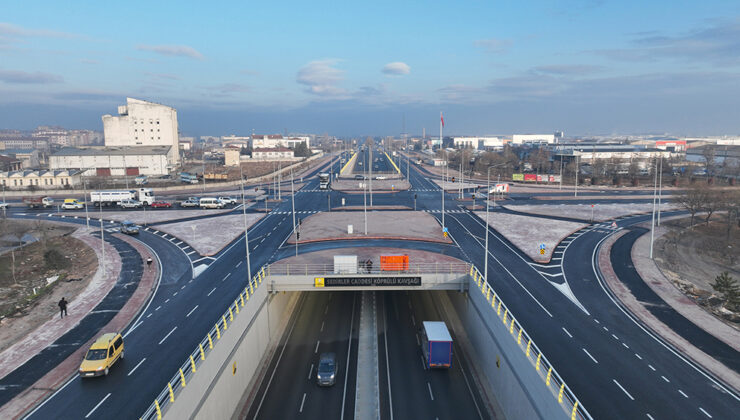 Konya’da yol çalışmaları tamamlanıyor