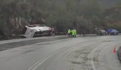 Konya yolunda trafik kazası, 21 kişi yaralandı