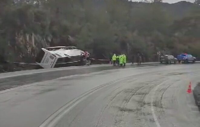 Konya yolunda trafik kazası, 21 kişi yaralandı