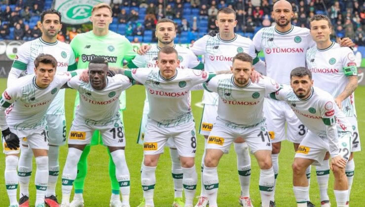 Konyaspor’un 11’i belli oldu