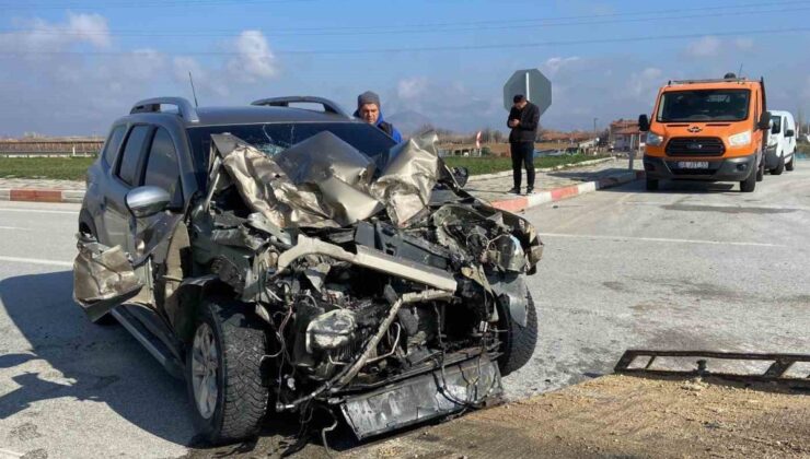 Karaman-Konya kara yolu üzerinde kaza