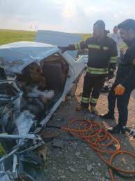 Diyarbakır’da kaza: 2 ölü 1 yaralı