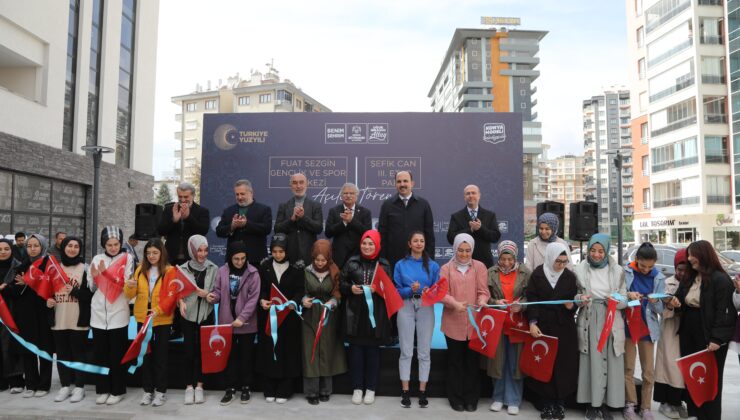 Konya’da iki yeni tesisin açılışı yapıldı