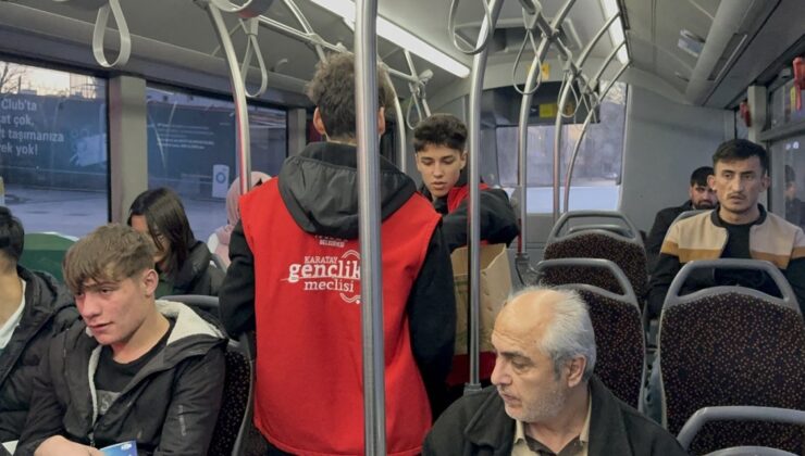 Konya’da ‘İftara 5 kala’ uygulaması beğeni topladı