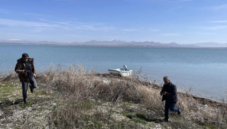 Beyşehir Gölü’nde kaçak avlanmaya yönelik denetimler devam ediyor