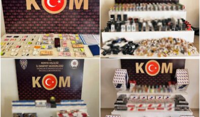 Konya’da tefecilere yönelik operasyon düzenlendi