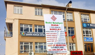 Konya Bozkır’da AKP’den alınan belediyenin borç batağında olduğu ortaya çıktı