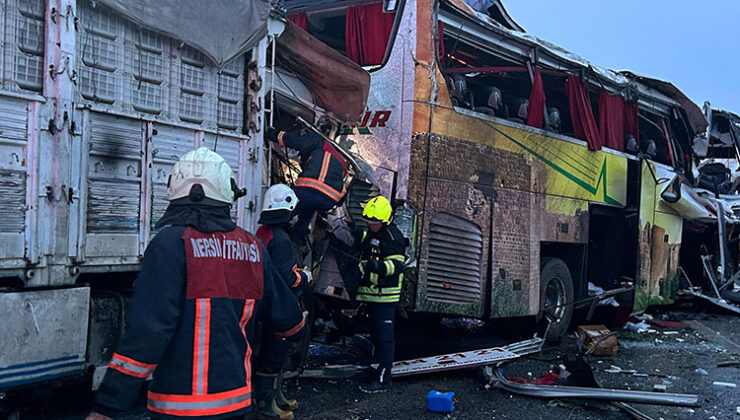 Mersin’de korkunç kaza: 10 ölü 30 yaralı