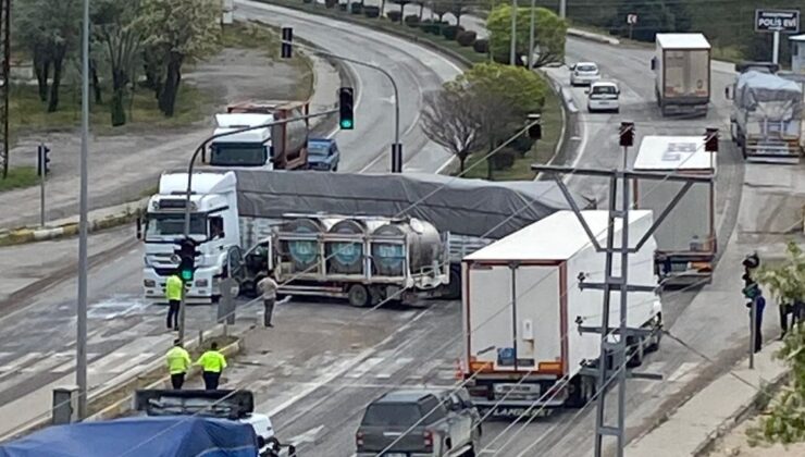 Konya’nın Karapınar ilçesinde meydana gelen trafik kazasında 1 kişi yaralandı