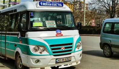 Konya’da Minibüs ücretlerine zam