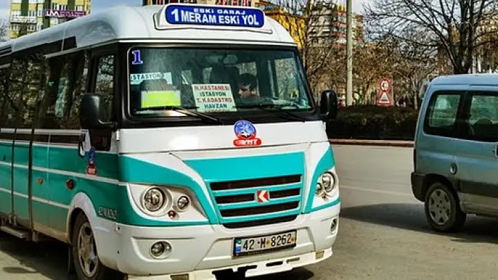 Konya’da Minibüs ücretlerine zam