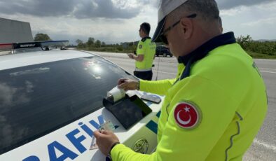 Emniyet ve Jandarma Trafik Ekipleri ceza yağdırdı