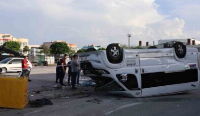 Konya’da 2 servis kaza yaptı