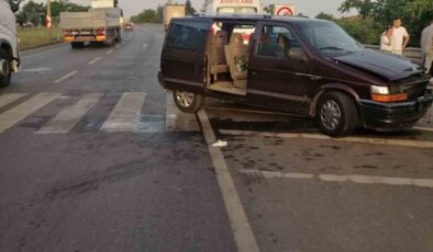 Konya’nın Akşehir ilçesinde kural ihlali sonucu kaza meydana geldi