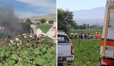 Kayseri’de eğitim uçağı düştü:iki pilot şehit oldu