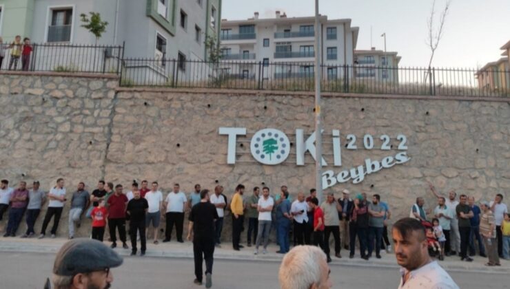 Beybes TOKİ sakinlerinden yönetime tepki!