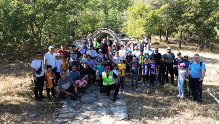 Baba çocuk kampı renkli görüntülerle son buldu