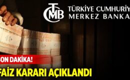 Merkez Bankası faiz kararını açıkladı.