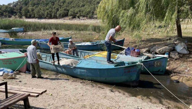 Beyşehir Gölü’nde denetimler devam ediyor